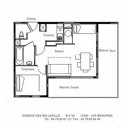 Residence Bellevue - Appartement Lumineux - Au Pieds Des Pistes - Balcon Mae-3484 Saint-Martin-de-Belleville Buitenkant foto